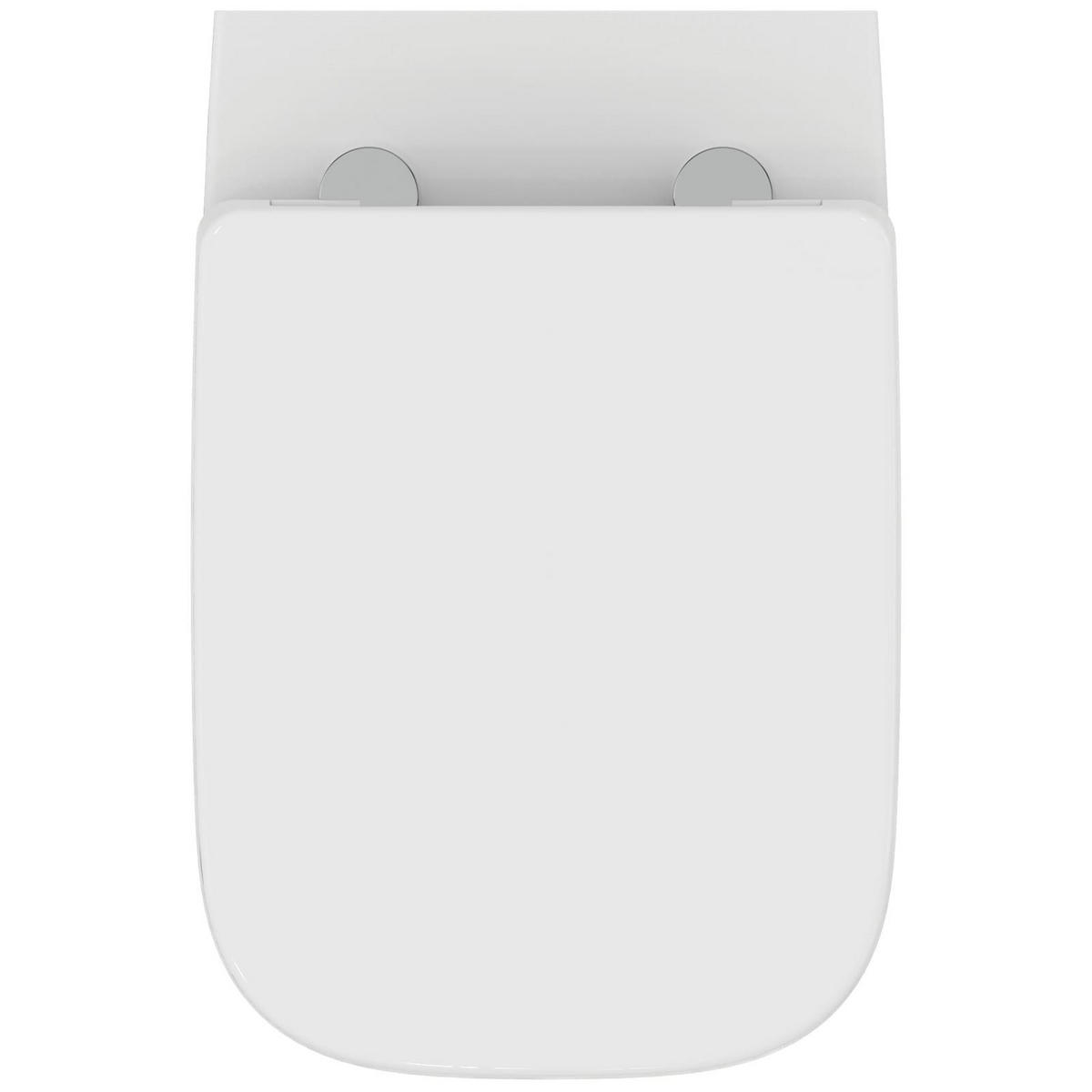 WC-SET MIT ABSENKAUTOMATIK i.life A weiß 54,5 x 36 x 33,5 cm - Weiß, Keramik (36/33.5/54.5cm) - Ideal Standard