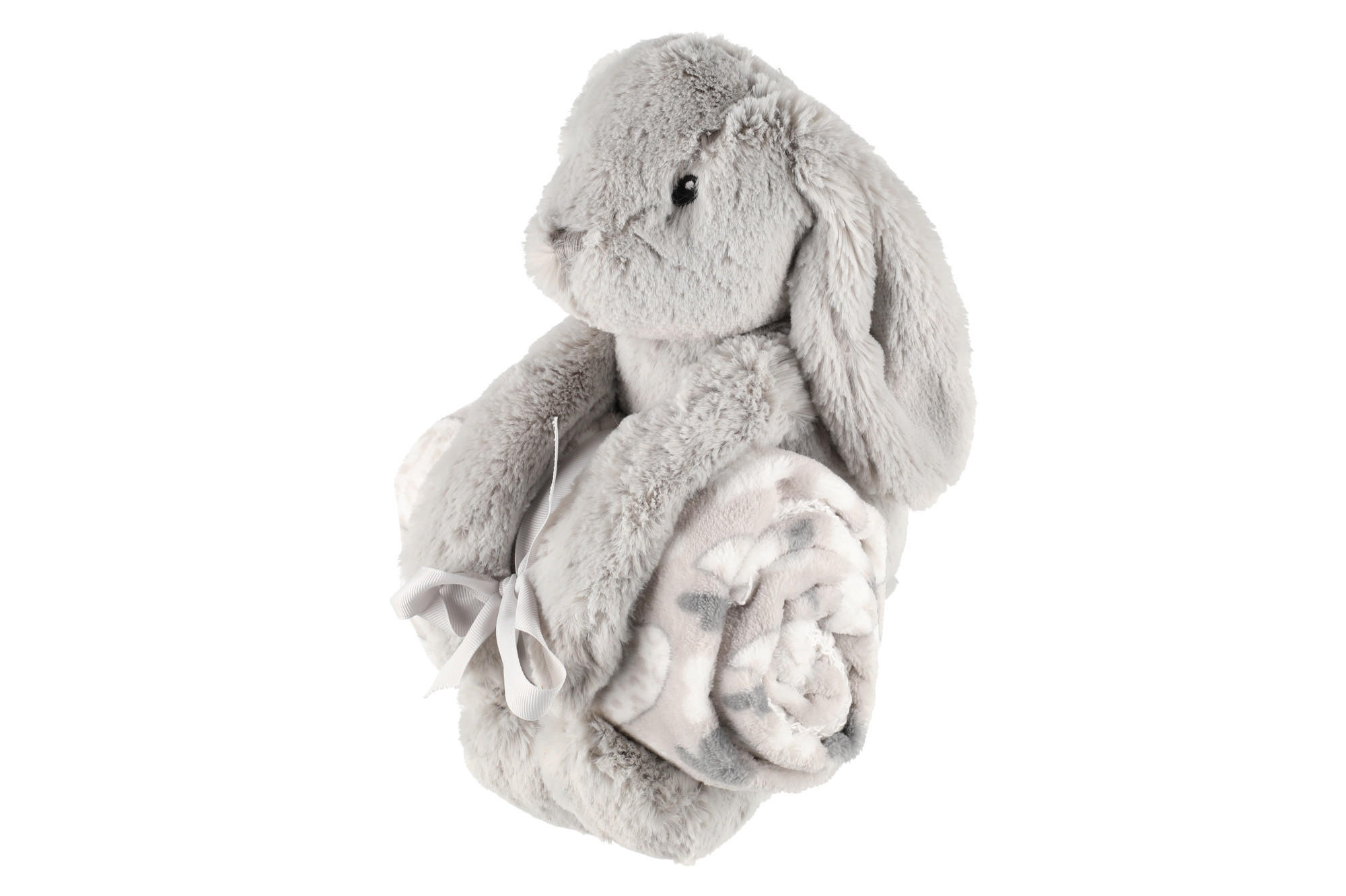 FLEECEDECKE Maskottchen 75/100 cm - Grau, Textil (24/18cm)