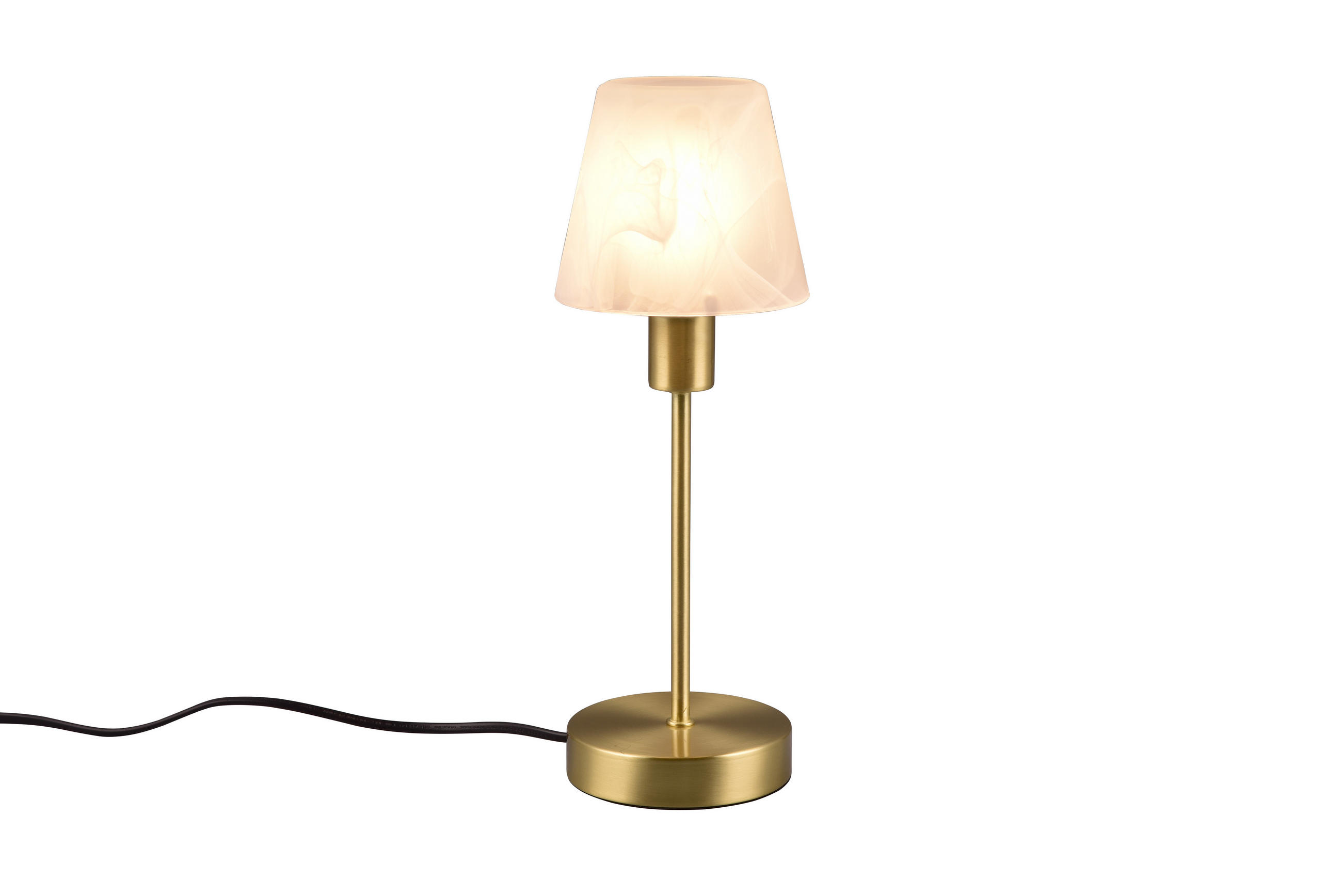 Trio Leuchten Tischlampe Gold 12x32x12 cm