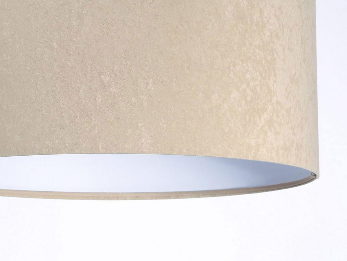 HÄNGELEUCHTE Weiß 60/30 cm - Beige/Weiß, Kunststoff (60/1.1/30cm) - ONZENO