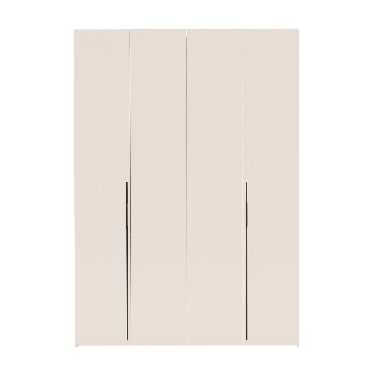 FALTTÜRENSCHRANK Omodeo 170 cm breit in Kaschmir – mit WingLine-Falttüren - Beige, Holzwerkstoff (170/240/58cm) - AX Living