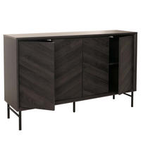 SIDEBOARD Grau - Grau, Holz (151/94/40cm) - MCW
