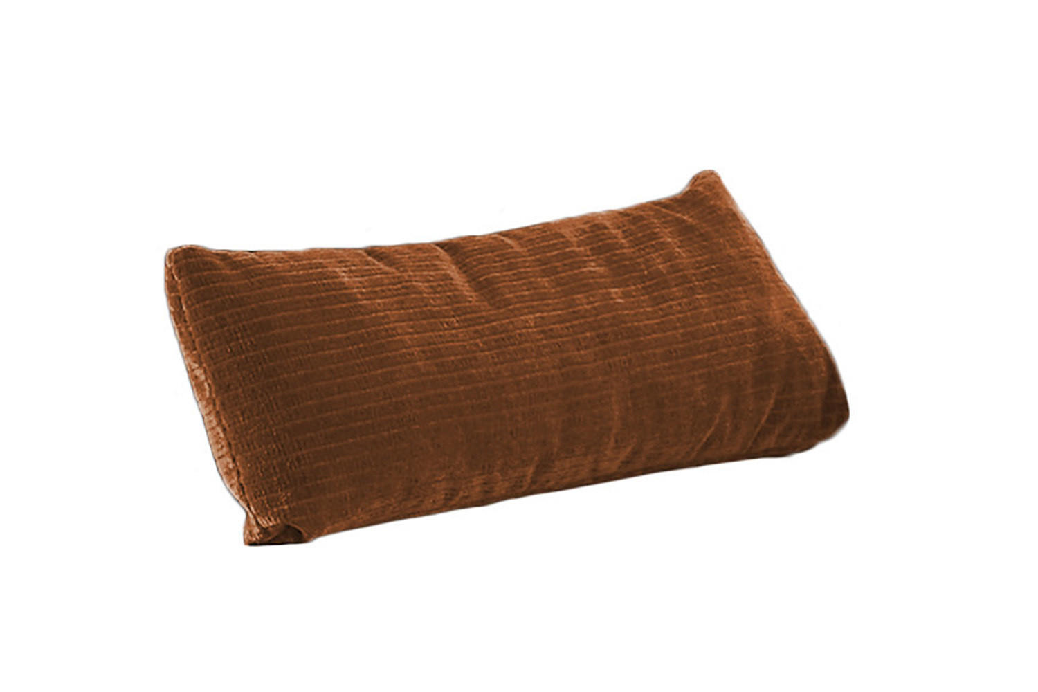 NIERENKISSEN MEDIUM SEPHI Braun Cord - Rotbraun, Textil (67/19cm) - KAWOLA