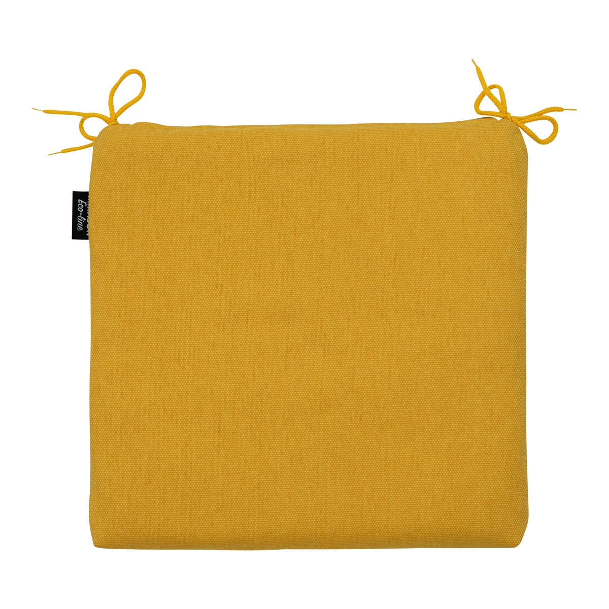 SITZKISSEN Canvas 40/40 cm 4er-Set - Gelb, Textil (40/4/40cm) - Madison