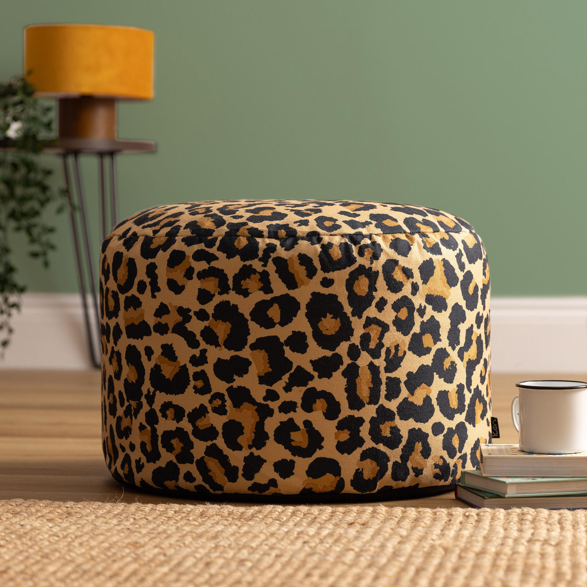 SITZPOUF Milano - Multicolor, Textil (55/35/55cm) - icon