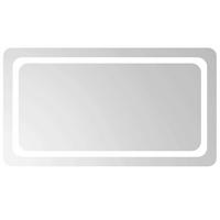 LED-BADSPIEGEL 90x50 cm - Transparent, Glas (50/0.4/90cm) - furnicato
