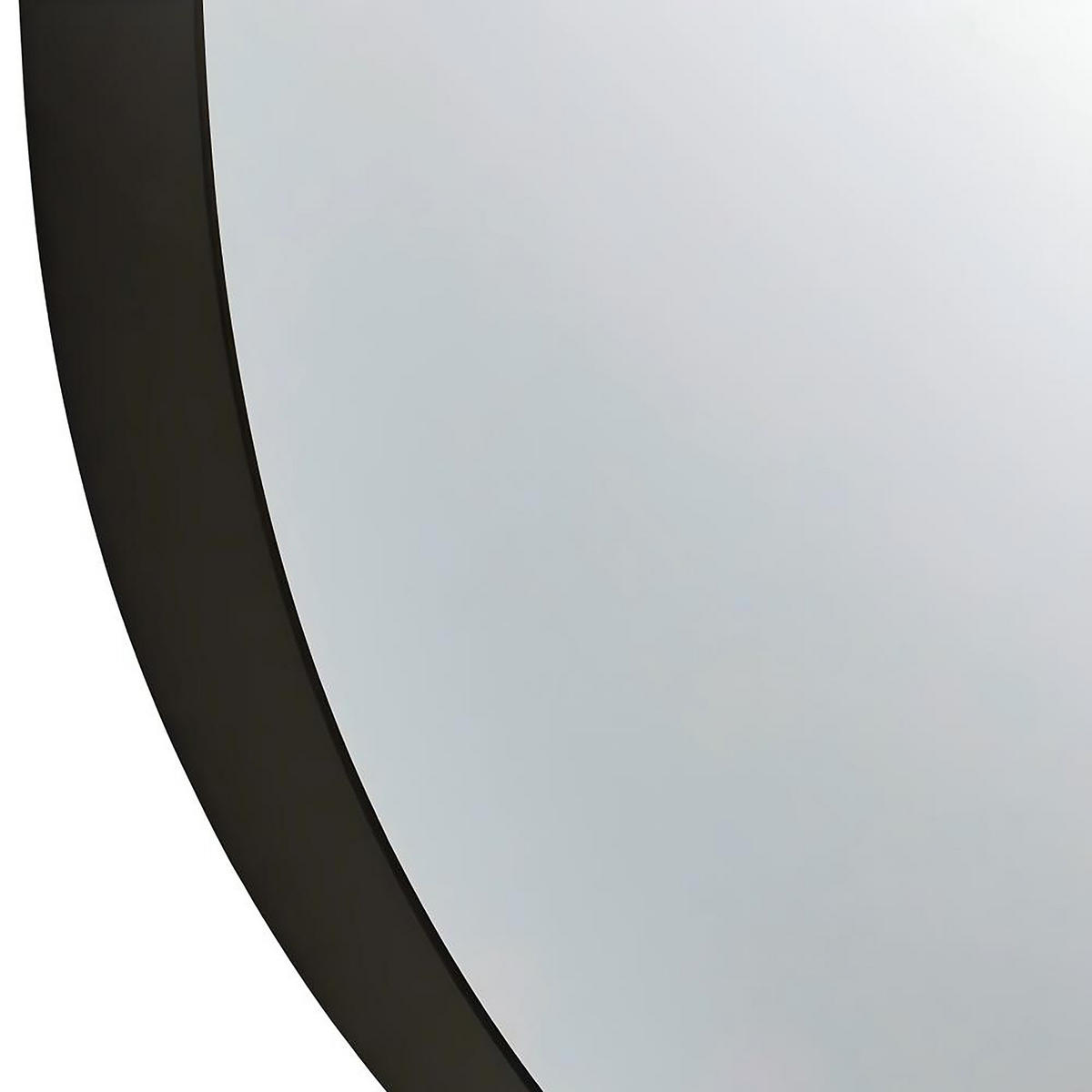 SPIEGEL - Schwarz - Schwarz, Holzwerkstoff/Metall (50/100/4cm) - home24