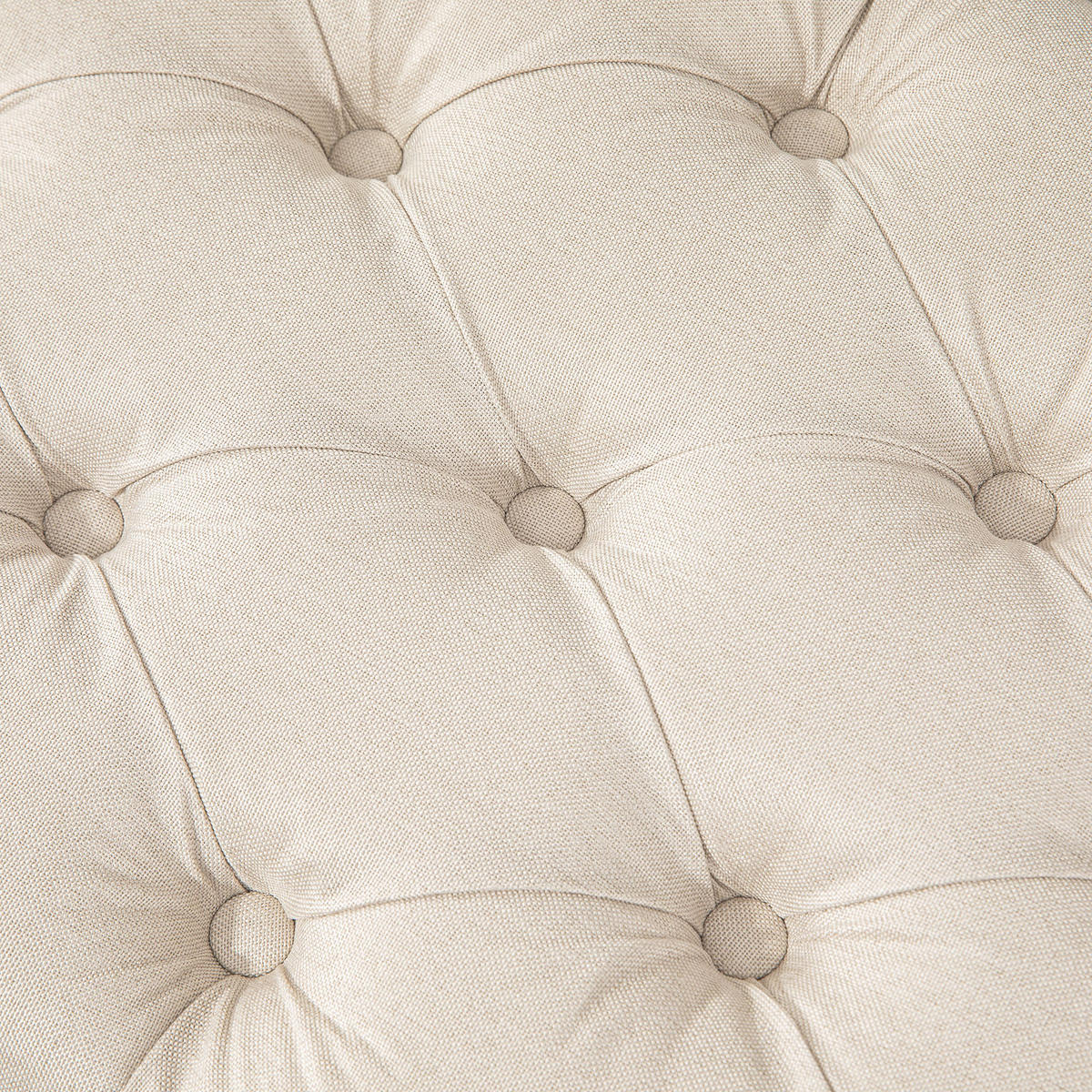 POLSTERBANK DE-09043 Cremeweiß - Creme, Holzwerkstoff (120/48/41cm) - ComfortXL