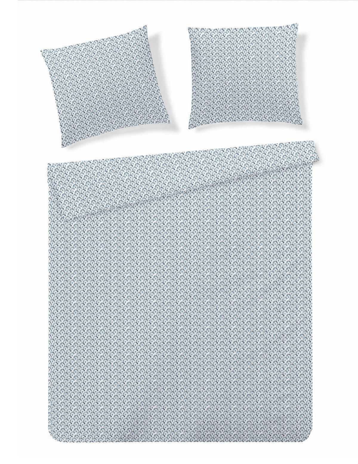 BETTWÄSCHE Pavone - Weiß, Textil (200/220cm) - home&you