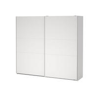 SCHIEBETÜRENSCHRANK, Como, Weiß, Holzwerkstoff, 244 x 67 x 221 cm - Weiß, Holzwerkstoff (244/221/67cm) - ebuy24