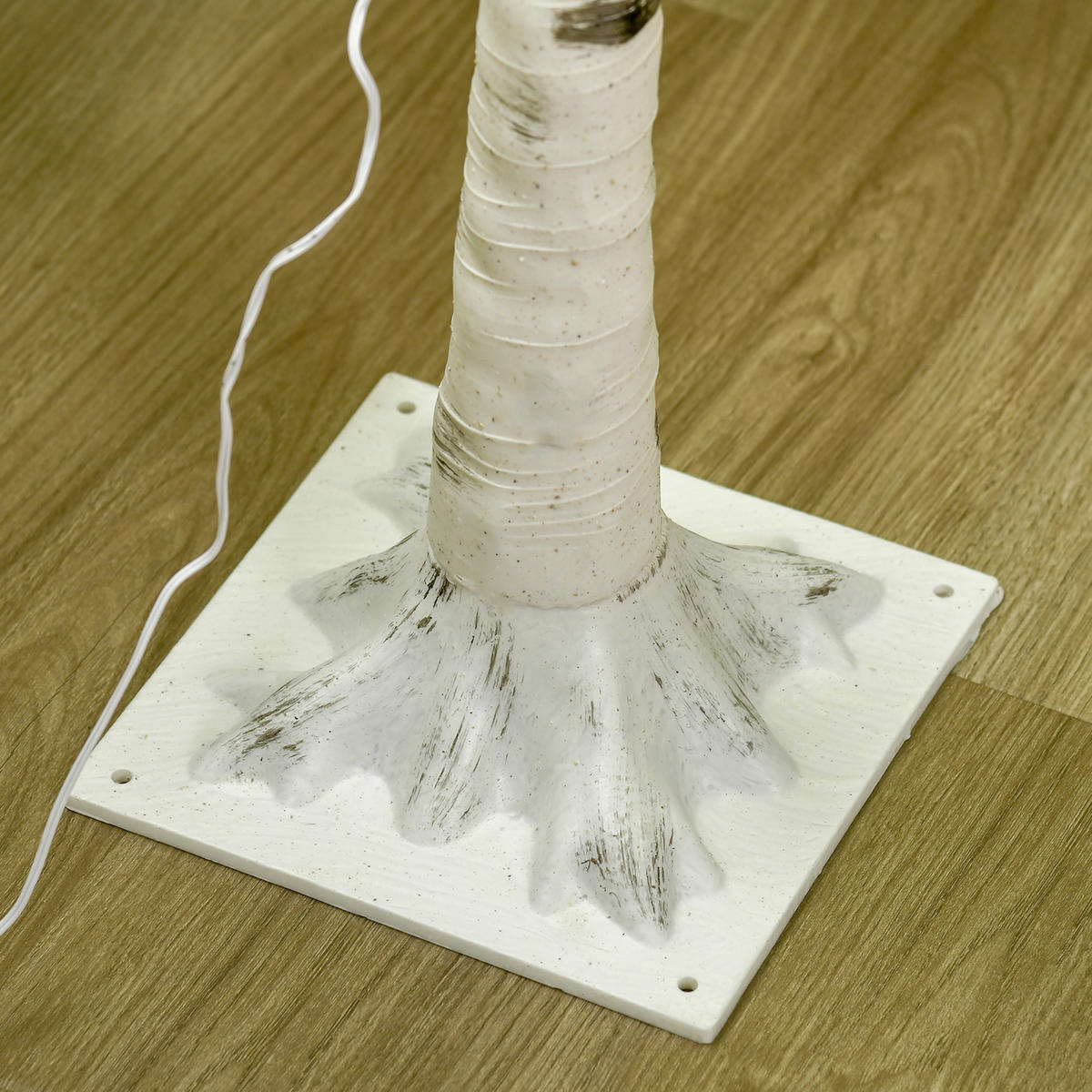 WEIHNACHTSBAUM Weiß 20.0/20.0/150.0cm - Weiß, Kunststoff (20/150/20cm)