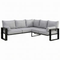 ROHOVÝ díl pohovky Verdino 2R2 s kovovým rámem 215 cm, šedobéžová - světle šedá, kov (215/90/228cm) - Beautysofa