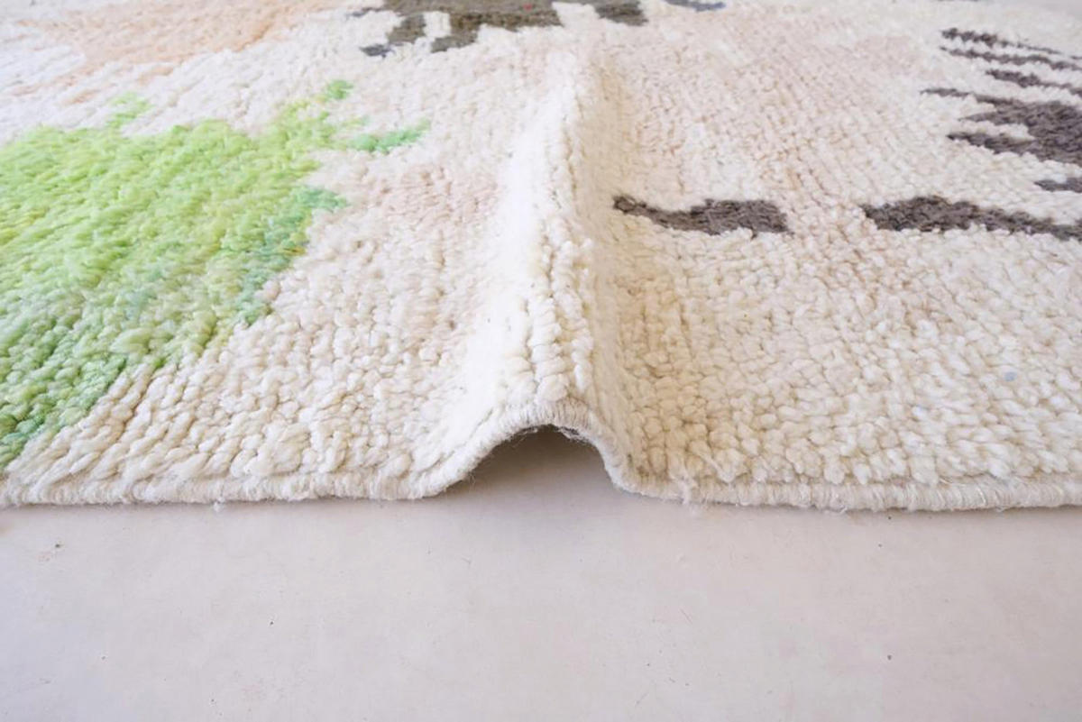 BERBERTEPPICH aus reiner Wolle 196x 262 cm - Multicolor, Naturmaterialien (196/262cm) - AFK Living