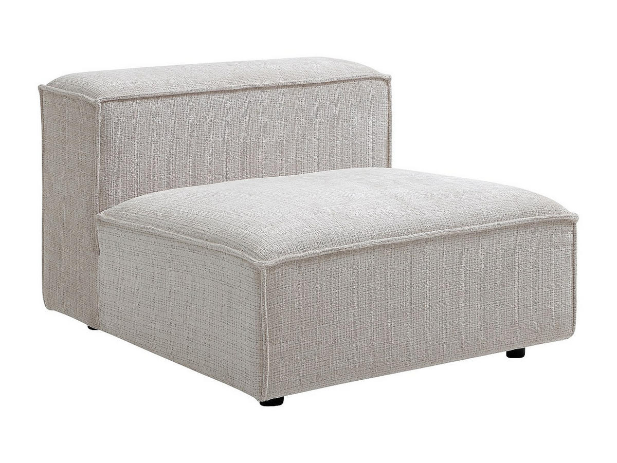 SESSEL mit gerader Rückenlehne - 1 Person - stoff - beige Ruzolo - Beige, Holz/Textil (90/67/105cm) - Vente-Unique