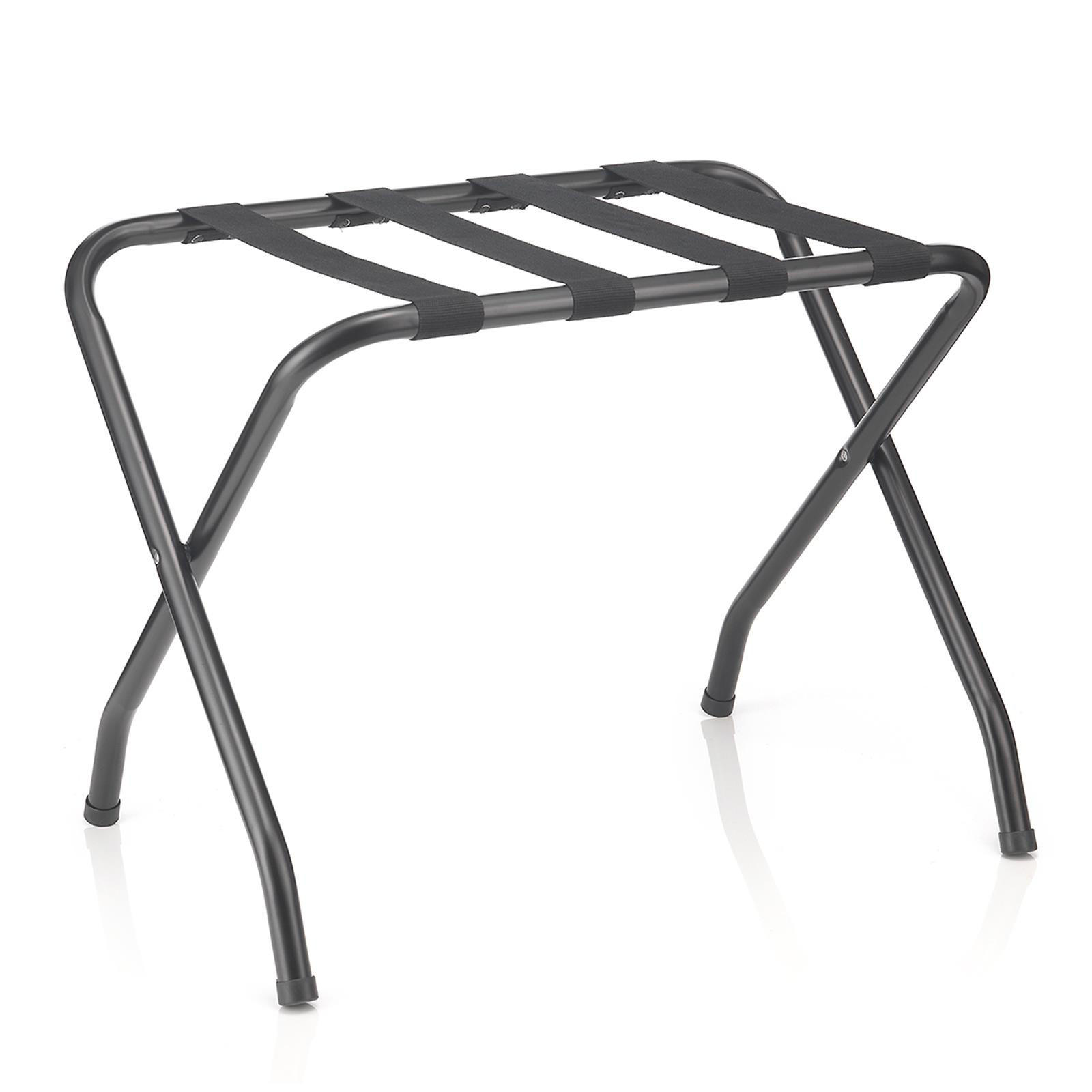 KOFFERSTÄNDER LUGGAGE - Schwarz, Metall (67/54/40cm) - CARO-Möbel