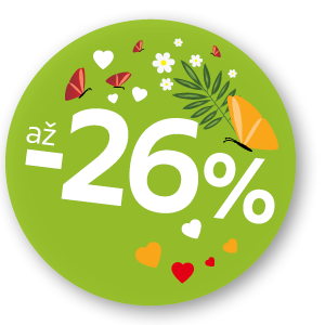zľava 26 %