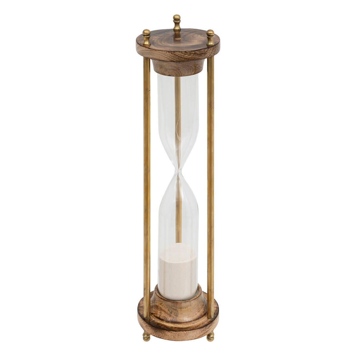 SANDUHR Sarah 37,5 cm - Braun, Holz (9.5/37.5/9.5cm) - Atmosphera Createur d´interieur