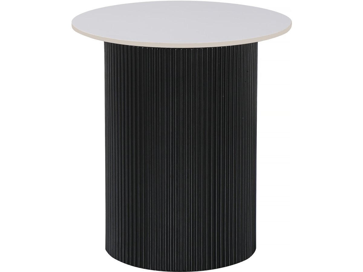 COUCHTISCH eclat Weiß - Weiß, Keramik (50/50/55cm) - Habitat Garten