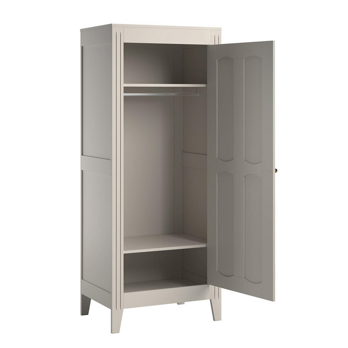 BABYZIMMER 2-teilig Milenne Beige - Beige, Holz (100/90/55cm) - Petits-meubles