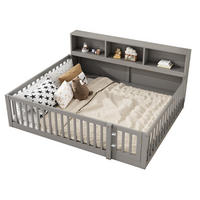 DAYBETT 140/200 cm, Grau mit Staufach und Lattenrost - Grau, Holzwerkstoff (140/200cm) - MIVRAY