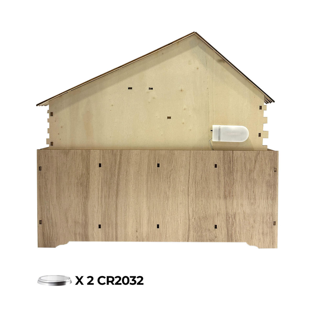 ADVENTSKALENDER Mehrfarbig 7/35/32 cm - Multicolor, Holz (7/32/35cm) - Mobili Rebecca