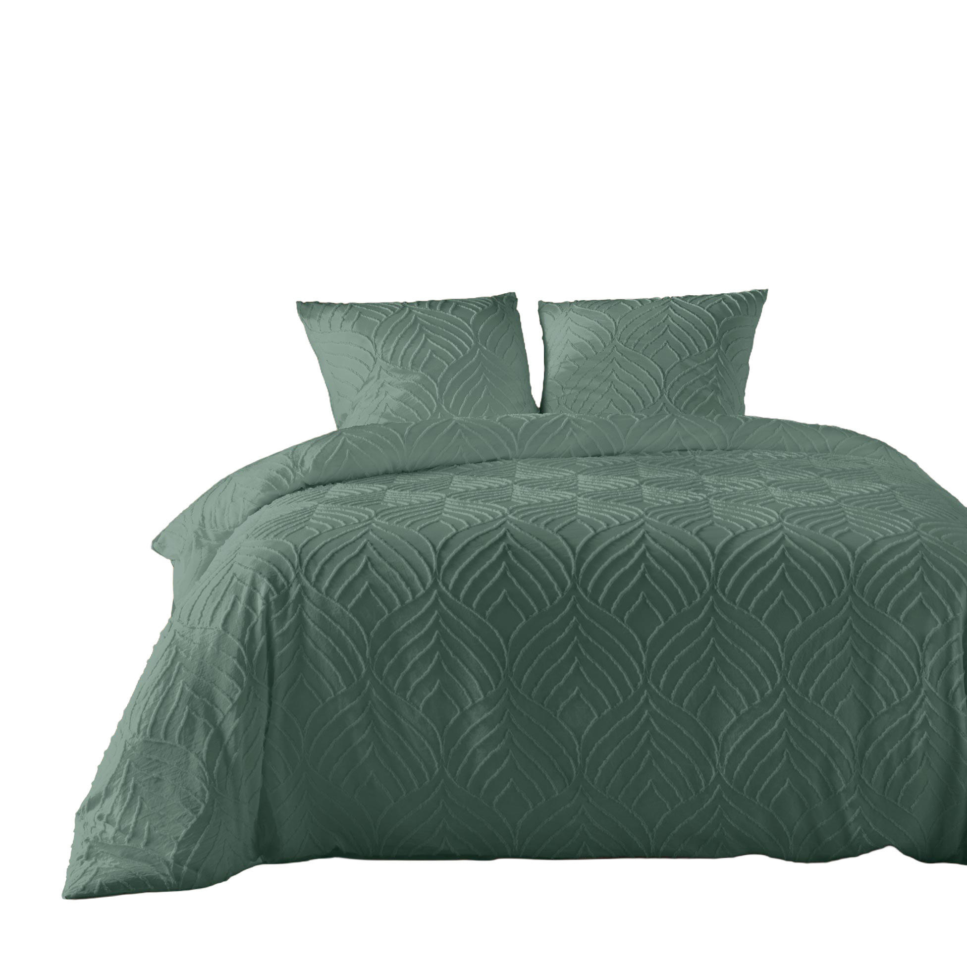 Douceur d´intérieur Bettwäsche-Set Grün 240x220 cm