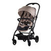 KINDERWAGEN Revolut beige Sitz 360 Grad drehbar, verstellbar, EVA-Reifen - Beige, Metall (57/48/109cm) - Chipolino