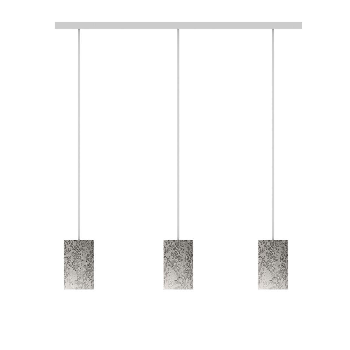 HÄNGELEUCHTE - Grau, Metall (6/50/6cm) - Lumicom