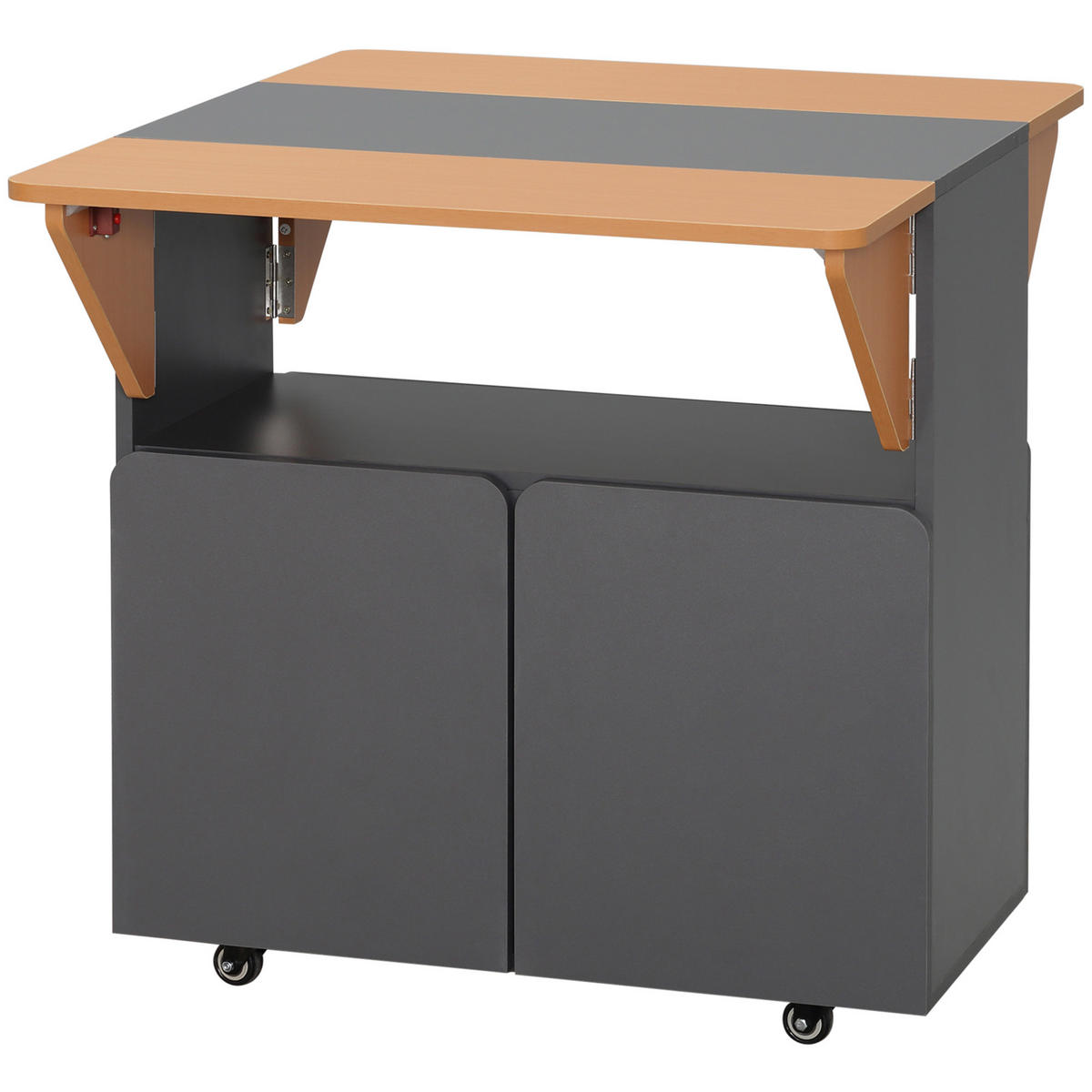 ESSTISCH Gelb 1 Stück - Gelb, Naturmaterialien (70/83/75cm) - GiPP