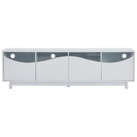 TV-MÖBEL Verona Weiß 175/38/51 cm - Weiß, Holzwerkstoff (175/51/38cm) - PANGIVO