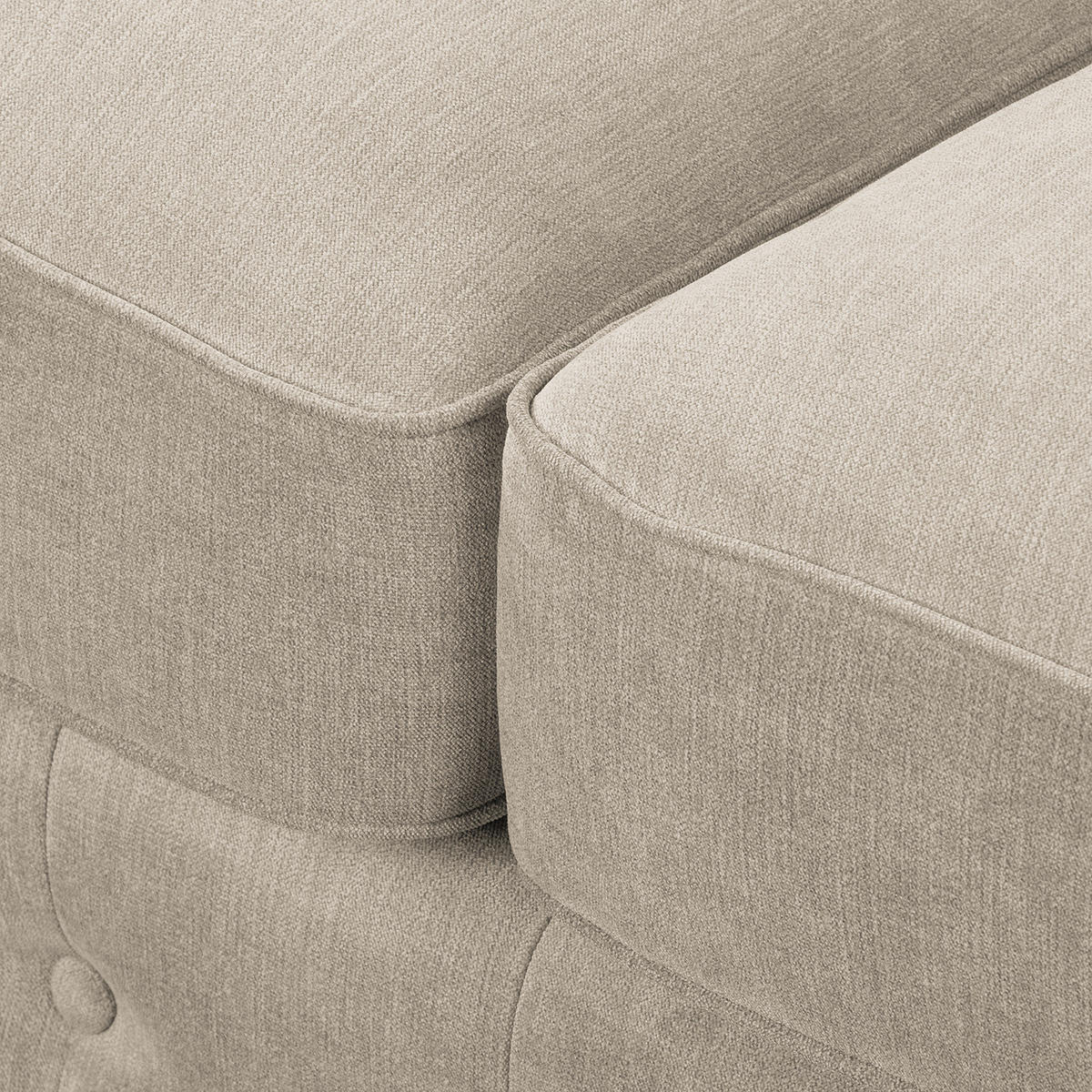 3-SITZER SOFA - Microfaser - Grau, Textil (250/93/100cm) - home24