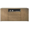 SIDEBOARD Skadu Anthrazit matt - Anthrazit, Holzwerkstoff (166.5/75.5/35cm) - Vladon