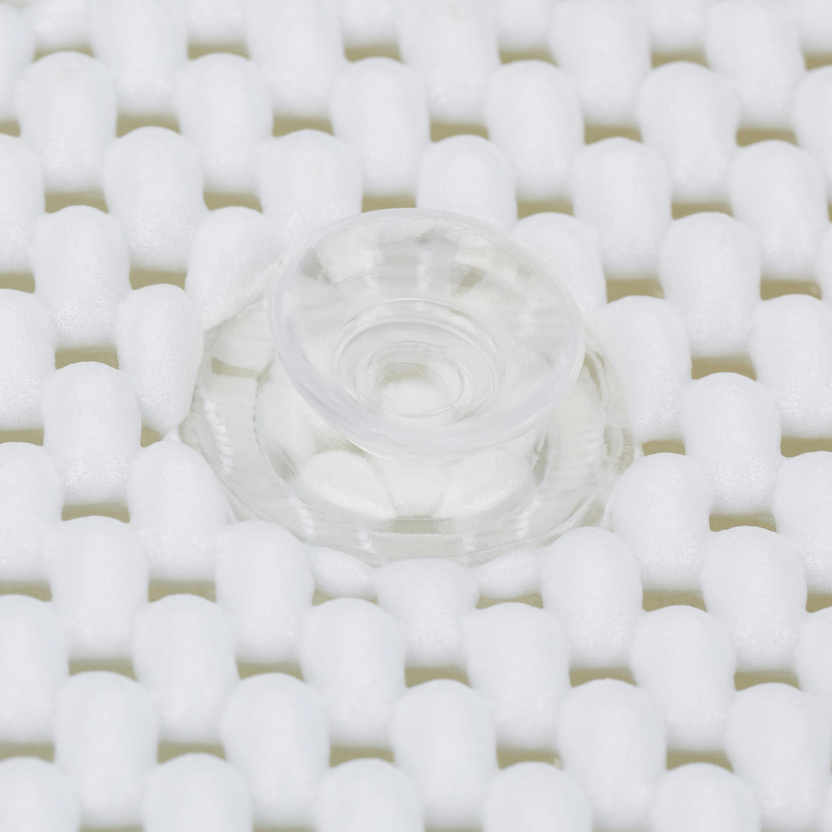 BADEWANNENKISSEN - Weiß, Kunststoff/Textil (28.5/5.5cm) - Relaxdays