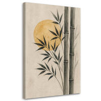 LEINWANDBILD Zen und Orientalisch 40x60cm - Beige, Textil (40/60cm) - Feeby