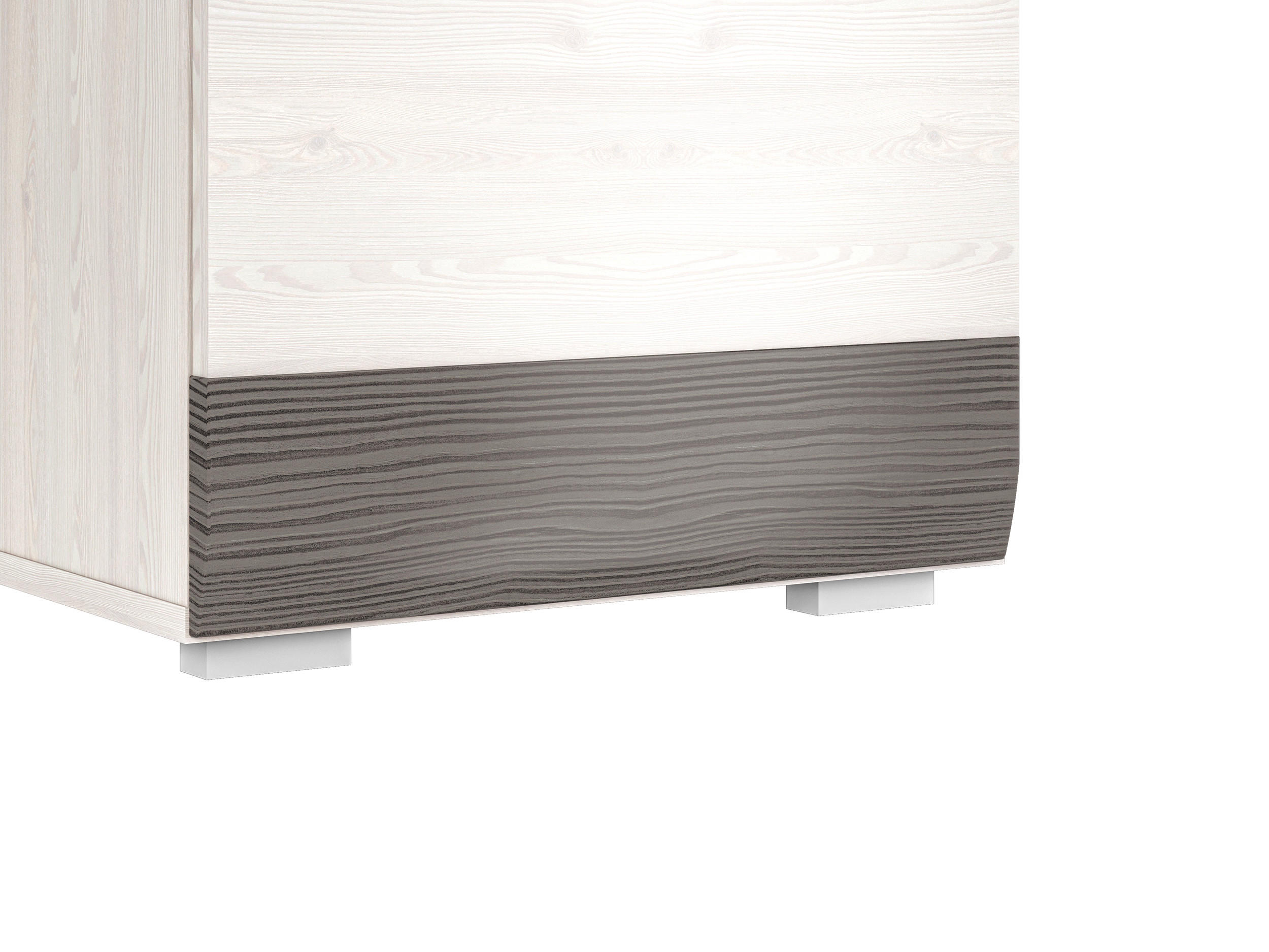 Thumbnail - Feldmann-Wohnen Schreibtisch, Weiß, Holz, 2 Fächer, 1 Schubladen, Rechteckig,Rechteckig, 119x78x55 cm, Arbeitszimmer, Sc...