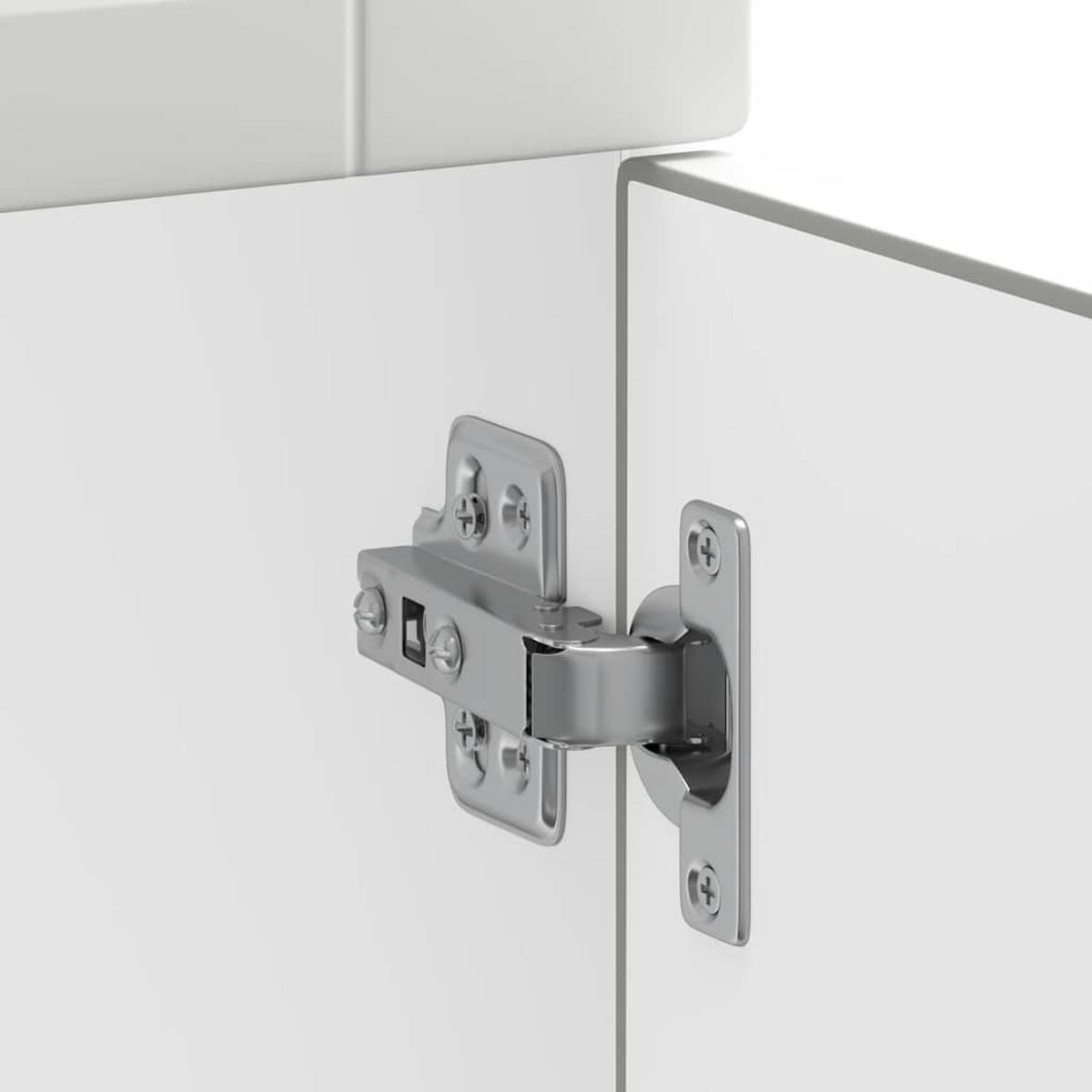 KÜCHENUNTERSCHRANK Porto Weiss Holzwerkstoff - Weiß, Holzwerkstoff (46/81.5/50cm) - vidaXL