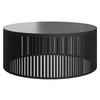 COUCHTISCH Velede Mini - Goldfarben/Schwarz, Holzwerkstoff/Metall (59/59/30cm) - MIRJAN24