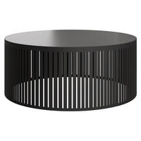 COUCHTISCH Velede Mini - Goldfarben/Schwarz, Holzwerkstoff/Metall (59/59/30cm) - MIRJAN24