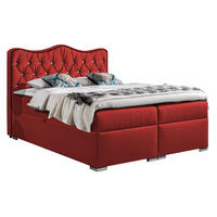 BOXBETT Sultan - Rot, Holz (140/200cm) - MIRJAN24