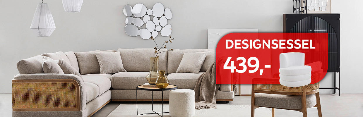 Qualität trifft Design - Designsessel 439,-
