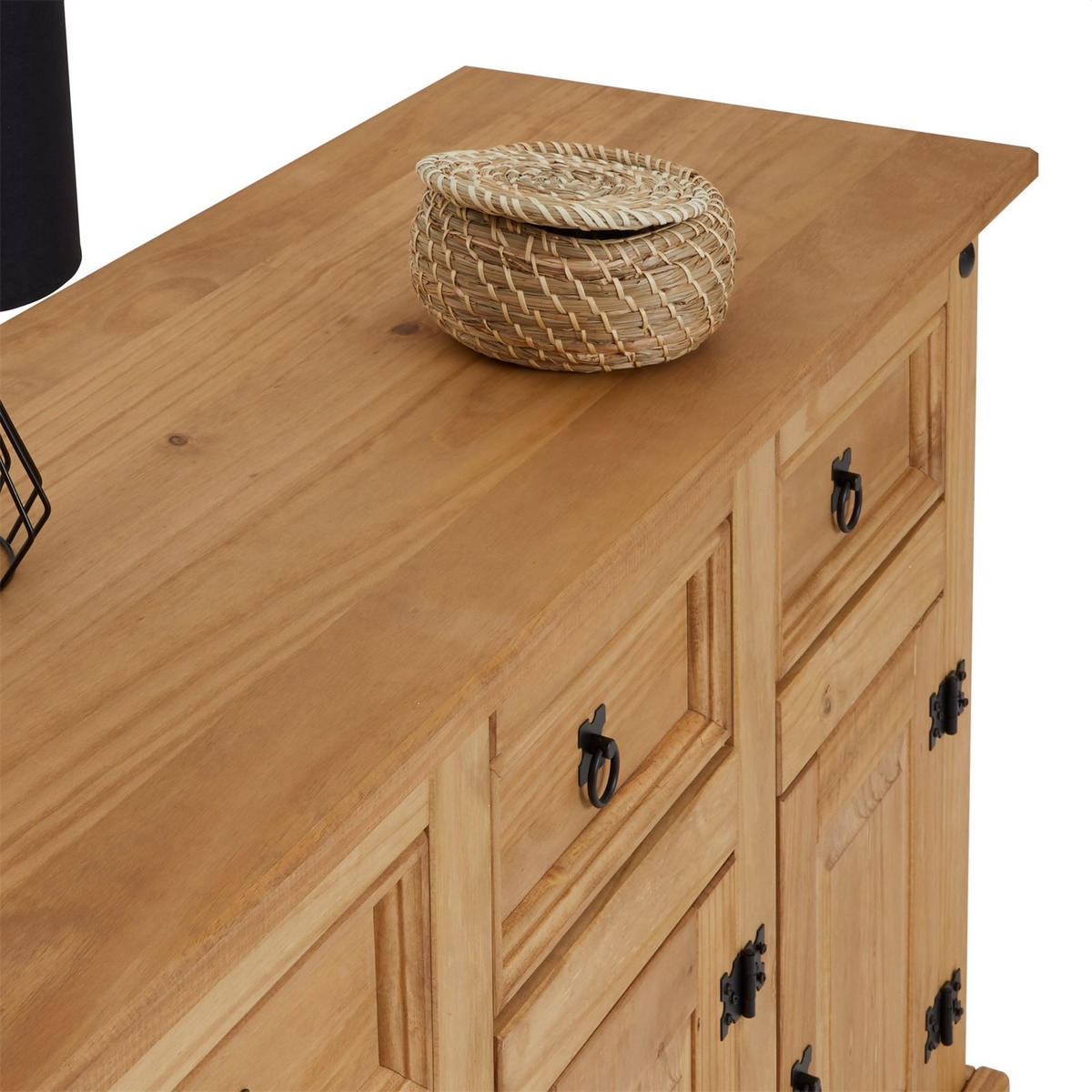 SIDEBOARD SALSA - Naturfarben, Holz (132/84/44cm) - CARO-Möbel