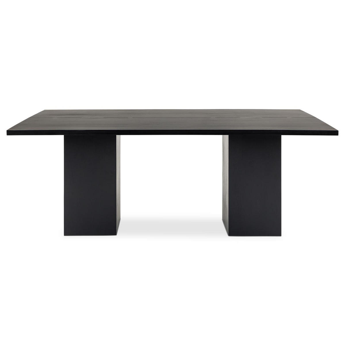ESSTISCH MAHO schwarz - Schwarz, Holz (100/200/76cm) - IDIMEX