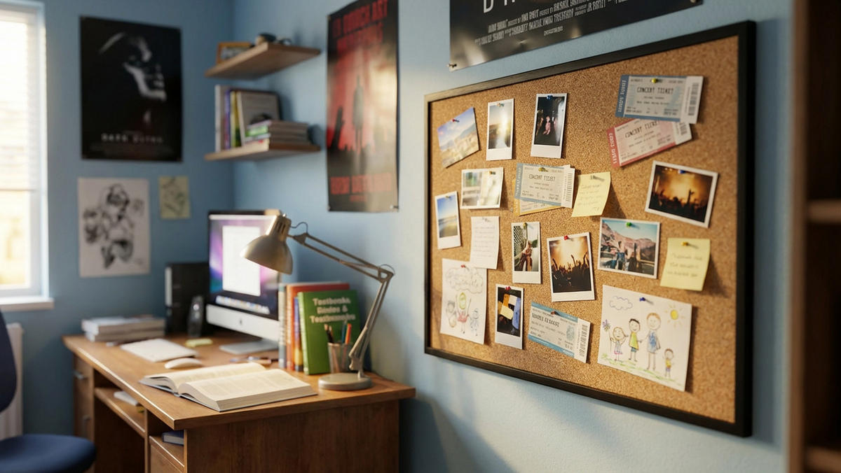 PINNWAND mit schwarzem Naturholzrahmen 90x60cm - Schwarz, Holz (90/60/1.5cm) - ALLboards