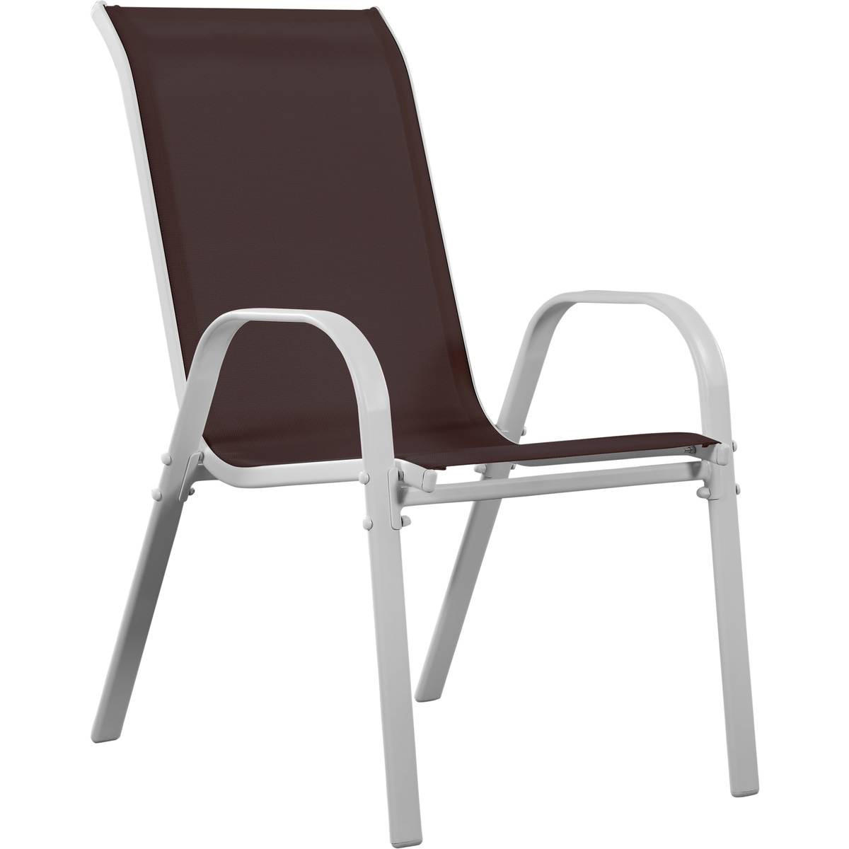 GARTEN-ESSMÖBELENSEMBLE - "Cordoba" - Phoenix - Taupe - Braun, Metall - Habitat Garten