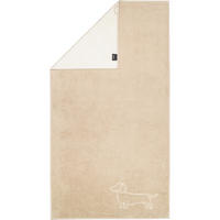 DUSCHTUCH WE LOVE DOGS COMPANION 6248 NATUR-BEIGE - 33 - Beige, Textil (80/150cm) - Cawoe