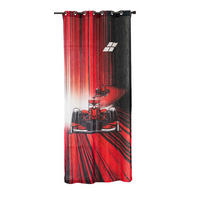 VORHANG SEOUL HxB 245x140 cm Rot - Rot, Textil (140/245cm) - Gardinenbox