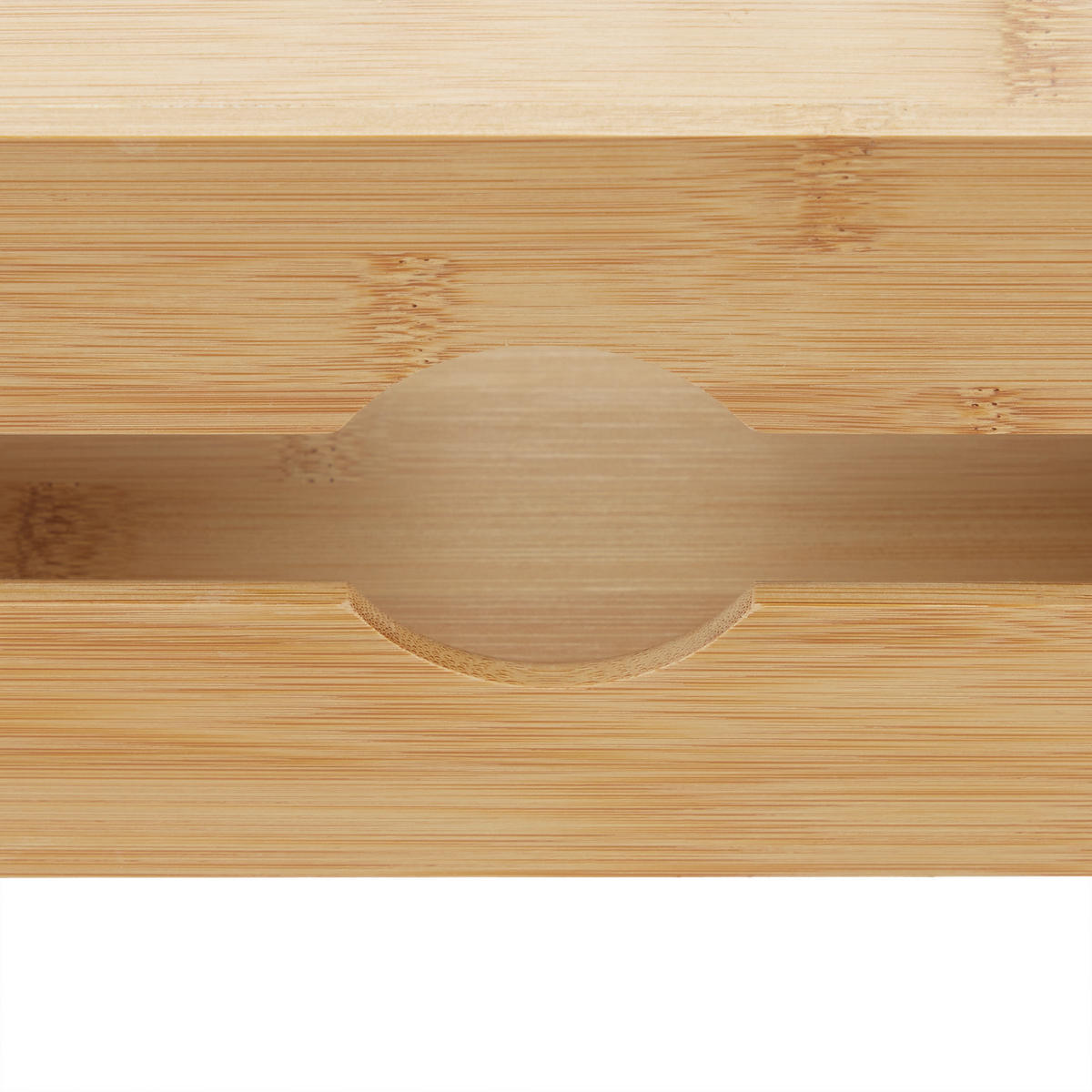 ZÁSOBNÍK na papier - svetlohnedá, drevo (27/16/13cm) - Relaxdays