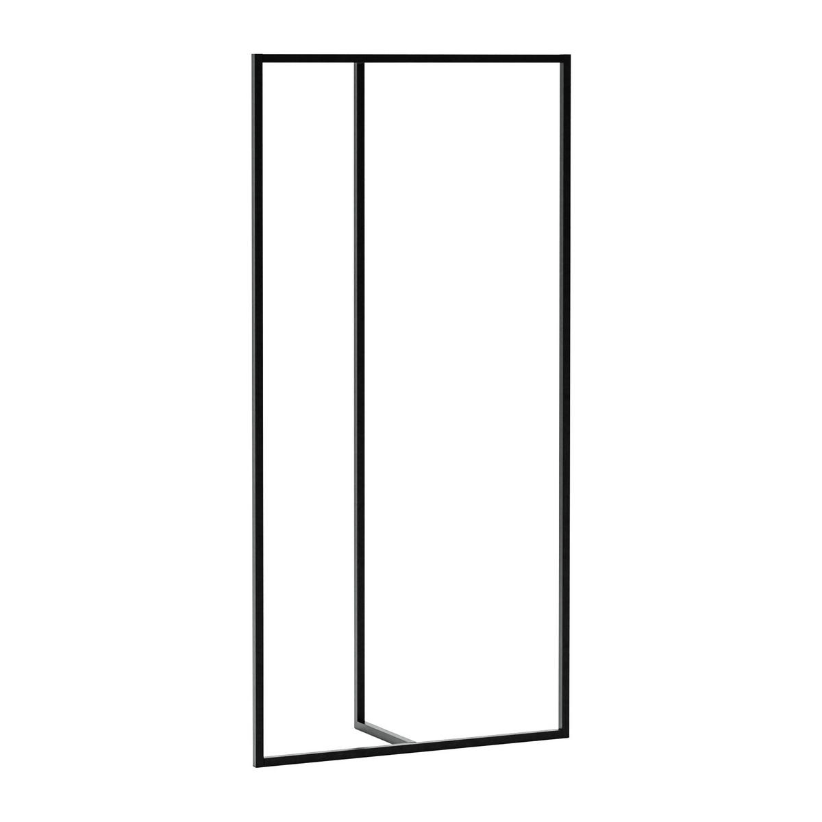 GARDEROBENSTÄNDER Hurdal - Schwarz, Metall (80/160/32cm) - [en.casa]