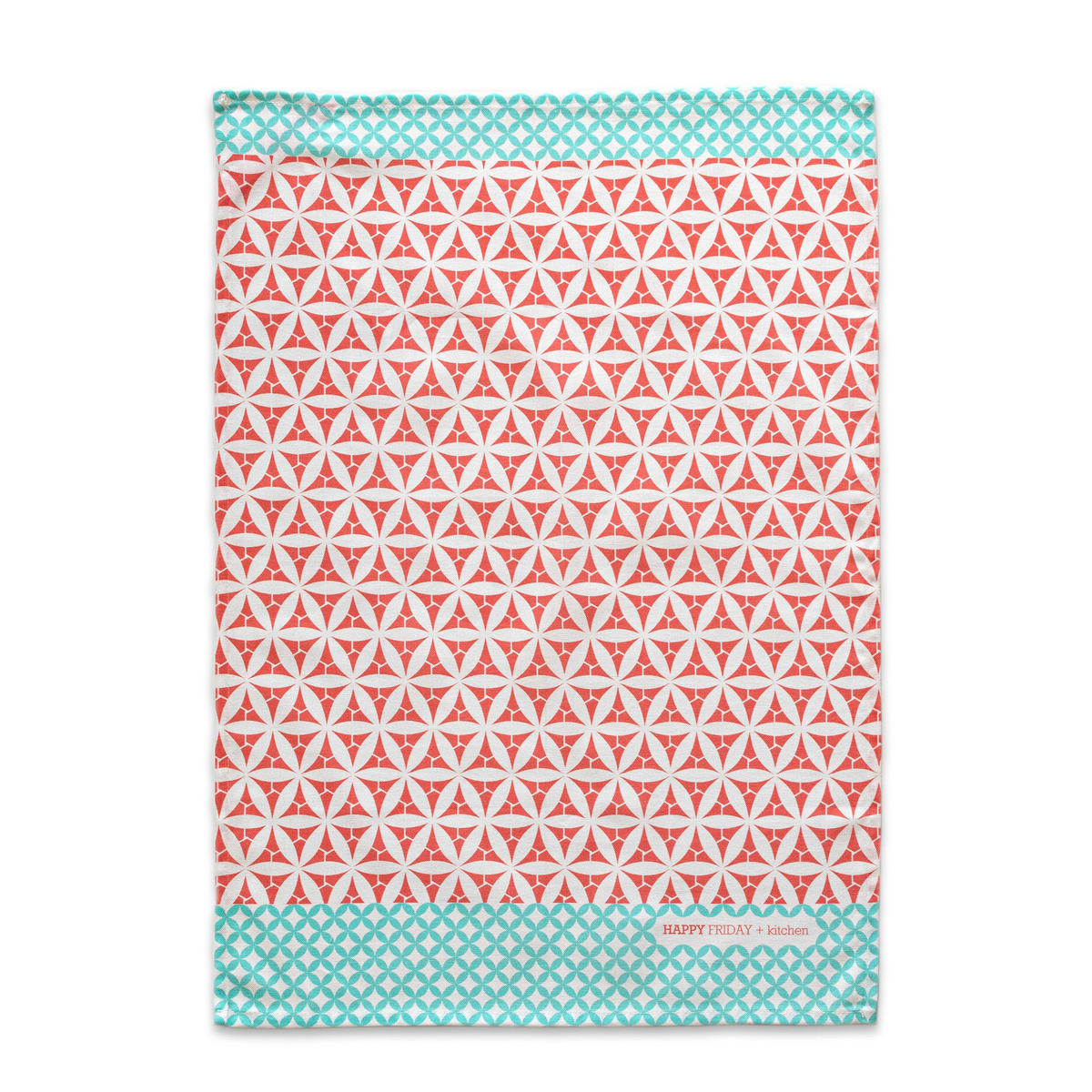 GESCHIRRTUCH (2 tlg) floral branch 70x50 cm mehrfarbig - Multicolor, Textil (70/50cm) - Happy Friday