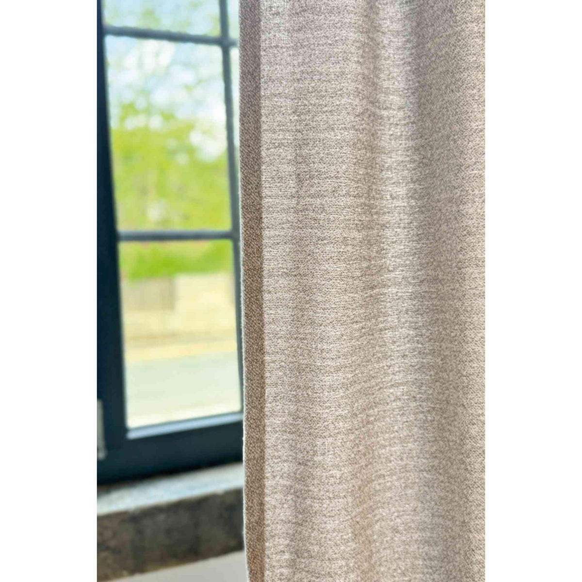 FERTIGVORHANG - Beige, Basics, Textil (130/250cm) - Esprit